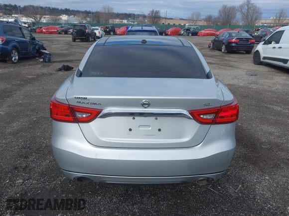 2017 Nissan Maxima SV with VIN 1N4AA6AP9HC406195, listed as a IAAI auction lot 41747116 with 97,213 mi miles. Bid and sale history available at carsss.com. Image 15.