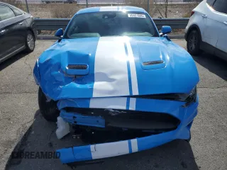 2022 Ford Mustang EcoBoost with VIN 1FA6P8TH0N5132584, listed as a Copart auction lot 45401895 with 14,658 mi miles and Salvage Title. Bid and sale history available at carsss.com. Image 5.