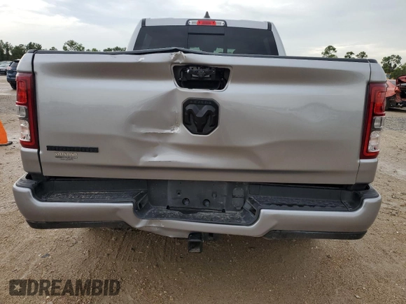 2021 Ram 1500 Big Horn с VIN 1C6RREFG1MN574394, выставлен на аукционе Copart как лот 63209094 с пробегом 46 334 миль миль и Списание • Salvage title. История ставок и продаж доступна на DreamBid. Изображение 6.