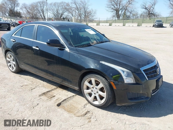 2013 Cadillac ATS z VIN 1G6AA5RX3D0175365, wystawiony jako IAAI lot #42024806 z przebiegiem 107 133 mil mil oraz . Historia ofert i sprzedaży dostępna na DreamBid. Obrazek 1.