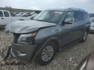 2022 Nissan Armada SV with VIN JN8AY2AC6N9161963, listed as a Copart auction lot 67955474 with 64,464 mi miles and Salvage Title. Bid and sale history available at carsss.com. Image 1.