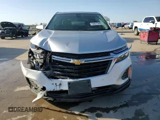 2022 Chevrolet Equinox LT with VIN 3GNAXKEV2NL212058, listed as a Copart auction lot 50015495 with 44,651 mi miles and Salvage Title. Bid and sale history available at DreamBid. Image 14.