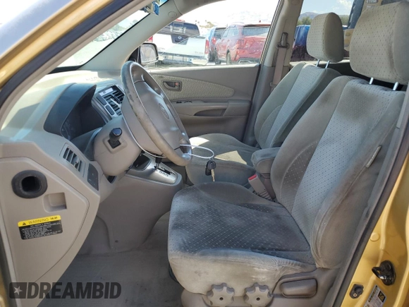 2005 Hyundai Tucson GLS with VIN KM8JN12DX5U066451, listed as a Copart auction lot 72607604 with 194,965 mi miles and Salvage Title. Bid and sale history available at carsss.com. Image 7.