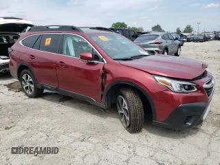 2022 Subaru Outback Limited with VIN 4S4BTANC0N3186987, listed as a Copart auction lot 61722115 with Not provided miles and Salvage title. Bid and sale history available at DreamBid. Image 4.