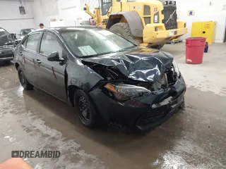 2018 Toyota Corolla L with VIN 2T1BURHE0JC099654, listed as a IAAI auction lot 42315987 with 143,541 mi miles and . Bid and sale history available at DreamBid. Image 1.