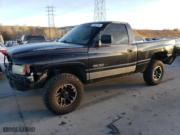 1996 Dodge Ram 1500 with VIN 1B7HF16Y0TS572294, listed as a Copart auction lot 82602294 with 199,174 mi miles and Salvage Title. Bid and sale history available at carsss.com. Image 1.
