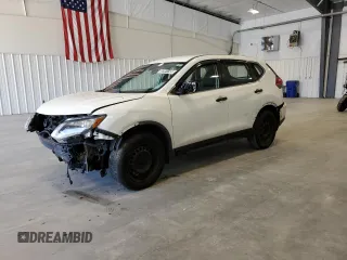 2017 Nissan Rogue S with VIN JN8AT2MVXHW015373, listed as a Copart auction lot 52991145 with 98,672 mi miles and Clean Title. Bid and sale history available at carsss.com. Image 1.
