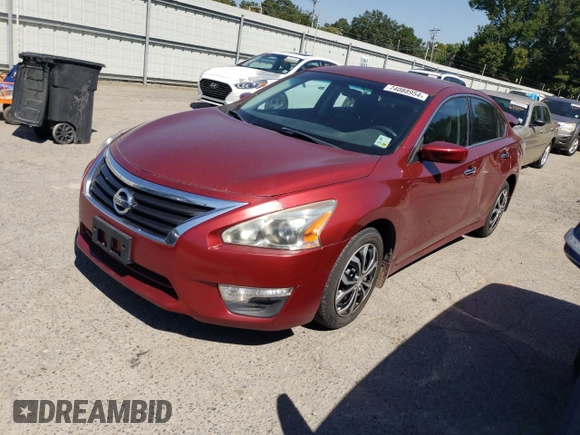 2015 Nissan Altima S with VIN 1N4AL3AP7FN338456, listed as a Copart auction lot 74088954 with 139,723 mi miles and Salvage Title. Bid and sale history available at carsss.com. Image 1.