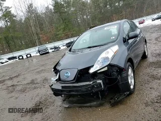2013 Nissan LEAF SV with VIN 1N4AZ0CP3DC421675, listed as a Copart auction lot 45648375 with 40,437 mi miles and Salvage Title. Bid and sale history available at carsss.com. Image 10.