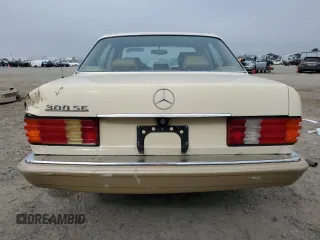 1989 Mercedes-Benz 300 with VIN WDBCA24D2KA430787, listed as a Copart auction lot 50655785 with 145,064 mi miles and Salvage Title. Bid and sale history available at DreamBid. Image 6.