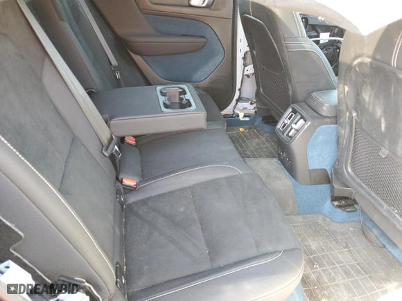 2023 Volvo C40 Recharge Pure Electric Plus with VIN YV4ED3GL9P2050323, listed as a Copart auction lot 62594344 with 0 mi miles and Salvage Title. Bid and sale history available at carsss.com. Image 10.