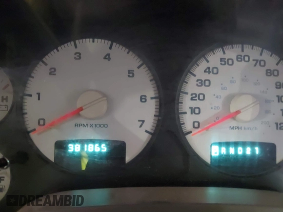 2005 Dodge 2500 SLT with VIN 3D7KR26D05G857075, listed as a IAAI auction lot 41780448 with 381,865 mi miles and . Bid and sale history available at DreamBid. Image 7.