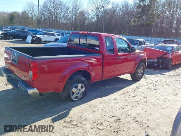2008 Nissan Frontier SE with VIN 1N6AD06W28C406096, listed as a IAAI auction lot 41262325 with 230,247 mi miles and . Bid and sale history available at DreamBid. Image 4.