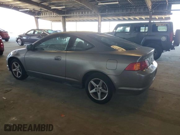 2002 Acura RSX Auto with VIN JH4DC54872C040517, listed as a Copart auction lot 54930355 with 193,315 mi miles and Clean Title. Bid and sale history available at carsss.com. Image 2.