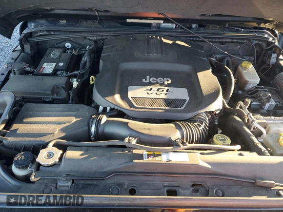 2012 Jeep Wrangler Unlimited Rubicon with VIN 1C4HJWFG1CL221083, listed as a Copart auction lot 80081654 with 163,912 mi miles and Salvage title. Bid and sale history available at DreamBid. Image 11.