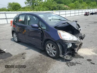 2009 Honda Fit Sport z VIN JHMGE88489S023368, wystawiony jako Copart lot #59741195 z przebiegiem 153 384 mil mil oraz Szkoda całkowita • Salvage title. Historia ofert i sprzedaży dostępna na DreamBid. Obrazek 4.