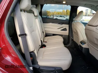 2023 Infiniti QX60 Sensory with VIN 5N1DL1GS4PC368742, listed as a Copart auction lot 84702134 with 24,542 mi miles and Salvage title. Bid and sale history available at DreamBid. Image 11.