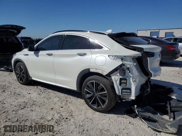 2022 Infiniti QX55 Sensory z VIN 3PCAJ5L32NF102705, wystawiony jako Copart lot #73725034 z przebiegiem 67 584 mil mil oraz Szkoda całkowita • Salvage title. Historia ofert i sprzedaży dostępna na DreamBid. Obrazek 2.