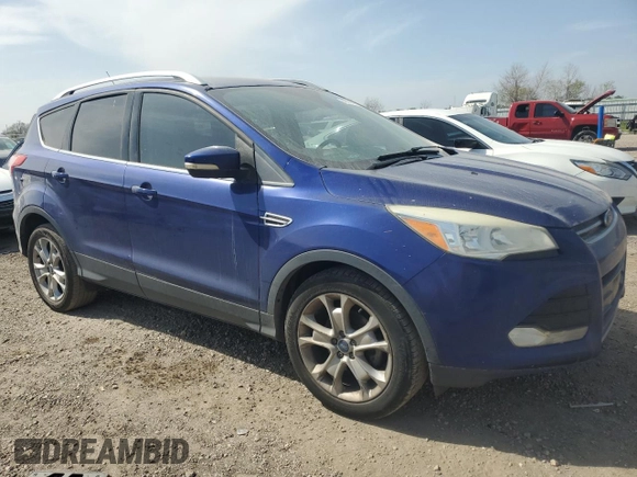 2015 Ford Escape Titanium with VIN 1FMCU0JX5FUC88270, listed as a Copart auction lot 49145115 with 168,403 mi miles and Salvage Title. Bid and sale history available at carsss.com. Image 4.