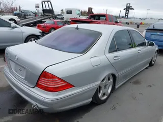 2003 Mercedes-Benz S-Class 4.3L with VIN WDBNG70J03A362023, listed as a IAAI auction lot 42110141 with 94,052 mi miles. Bid and sale history available at carsss.com. Image 4.