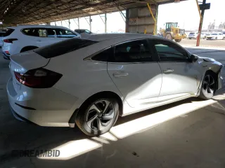 2022 Honda Insight EX with VIN 19XZE4F5XNE001402, listed as a Copart auction lot 52967585 with 95,579 mi miles and Salvage Title. Bid and sale history available at carsss.com. Image 3.