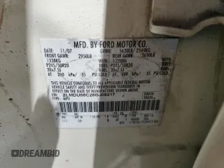 2008 Lincoln MKX z VIN 2LMDU88C28BJ09217, wystawiony jako Copart lot #56649345 z przebiegiem 179 870 mil mil oraz Szkoda całkowita • Salvage title. Historia ofert i sprzedaży dostępna na DreamBid. Obrazek 13.