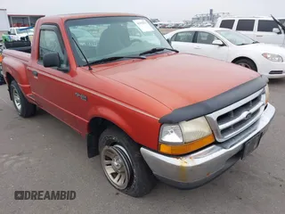 1999 Ford Ranger XL with VIN 1FTYR10C1XPB07486, listed as a IAAI auction lot 41992557 with 157,681 mi miles. Bid and sale history available at carsss.com. Image 6.