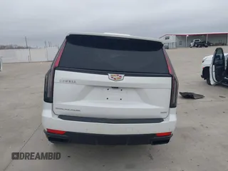 2023 Cadillac Escalade RWD Sport Platinum with VIN 1GYS3GKL1PR197390, listed as a IAAI auction lot 41590503 with 14,711 mi miles and . Bid and sale history available at DreamBid. Image 16.