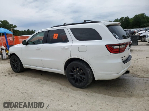 2018 Dodge Durango GT с VIN 1C4RDJDG7JC359872, выставлен на аукционе Copart как лот 57655665 с пробегом 110 073 миль миль и Списание • Salvage title. История ставок и продаж доступна на DreamBid. Изображение 2.