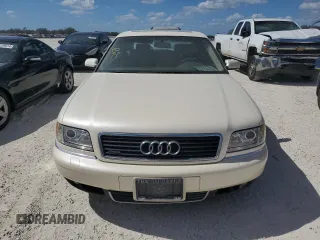 2000 Audi A8 with VIN WAUFL54D5YN006447, listed as a Copart auction lot 77151504 with Not provided miles and Salvage title. Bid and sale history available at DreamBid. Image 5.
