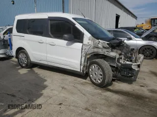 2015 Ford Transit Connect XLT with VIN NM0AE8F72F1185998, listed as a Copart auction lot 49341095 with 169,994 mi miles and Salvage title. Bid and sale history available at DreamBid. Image 4.