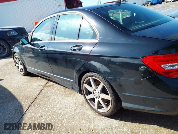 2014 Mercedes-Benz C-Class C 250 Sport with VIN WDDGF4HB1EA958114, listed as a IAAI auction lot 42101249 with 85,100 mi miles. Bid and sale history available at carsss.com. Image 15.