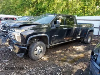 2021 Chevrolet Silverado 3500HD High Country with VIN 1GC4YVEY5MF269703, listed as a Copart auction lot 58208385 with 66,720 mi miles and Salvage title. Bid and sale history available at DreamBid. Image 1.