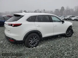 2022 Mazda CX-9 Sport with VIN JM3TCBBY5N0606542, listed as a Copart auction lot 46121915 with 53,510 mi miles and Salvage Title. Bid and sale history available at carsss.com. Image 3.