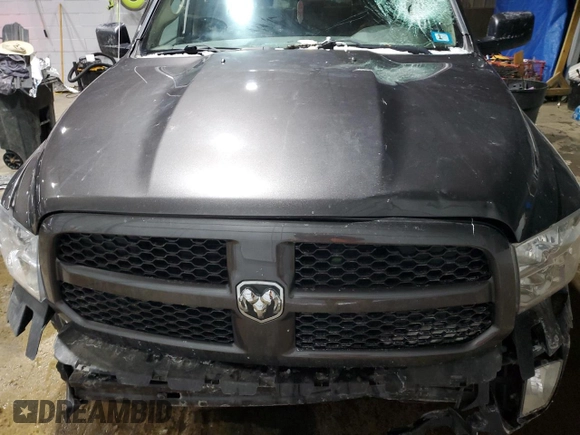 2018 Ram 1500 Express with VIN 3C6RR7KT3JG123406, listed as a Copart auction lot 45912005 with 120,170 mi miles and Salvage title. Bid and sale history available at DreamBid. Image 12.