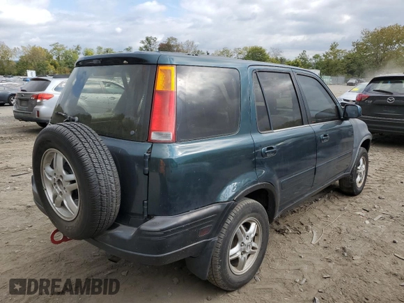 1998 Honda CR-V EX with VIN JHLRD1862WC033733, listed as a Copart auction lot 74044054 with 250,742 mi miles and Salvage Title. Bid and sale history available at carsss.com. Image 3.