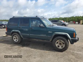 1998 Jeep Cherokee Sport with VIN 1J4FJ68S9WL249365, listed as a Copart auction lot 58896155 with 344,530 mi miles and Clean title. Bid and sale history available at DreamBid. Image 4.