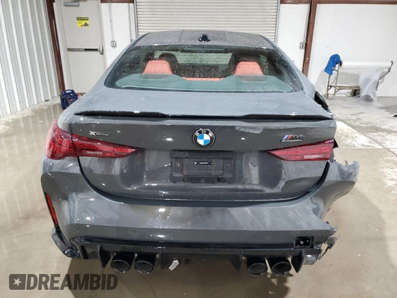 2025 BMW M4 Competition xDrive z VIN WBS33HK02SCS92678, wystawiony jako Copart lot #88839855 z przebiegiem 4 304 mil mil oraz Szkoda całkowita • Salvage title. Historia ofert i sprzedaży dostępna na DreamBid. Obrazek 6.