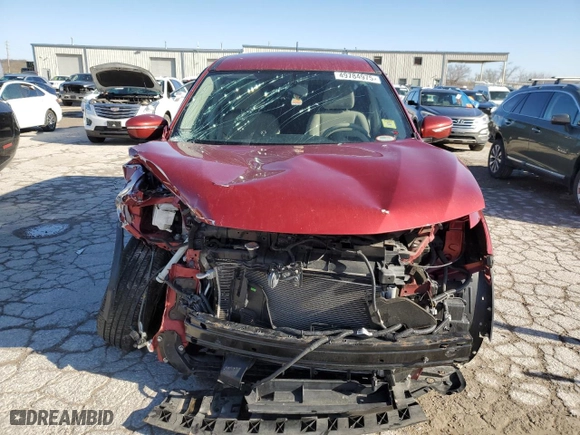 2015 Nissan Rogue S with VIN KNMAT2MT8FP501133, listed as a Copart auction lot 49784975 with 26,852 mi miles and Salvage Title. Bid and sale history available at carsss.com. Image 5.