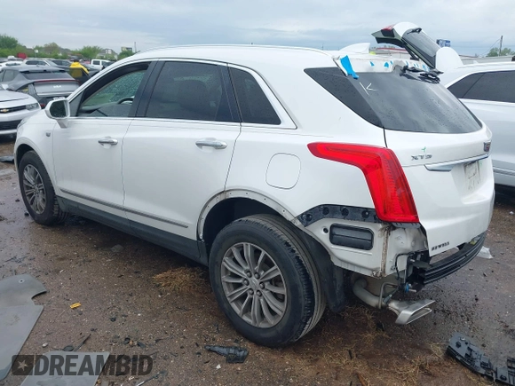 2017 Cadillac XT5 Luxury FWD with VIN 1GYKNBRS1HZ120787, listed as a IAAI auction lot 41900222 with 182,705 mi miles. Bid and sale history available at carsss.com. Image 3.