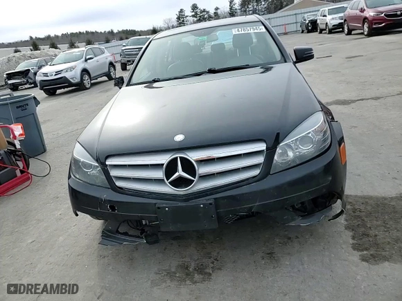2011 Mercedes-Benz C-Class C 300 Sport with VIN WDDGF8BB8BR183369, listed as a Copart auction lot 47857945 with 147,010 mi miles and Salvage Title. Bid and sale history available at carsss.com. Image 10.