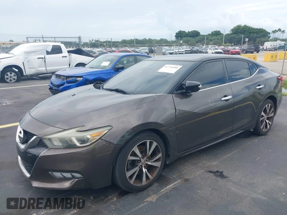 2017 Nissan Maxima SL with VIN 1N4AA6AP0HC367139, listed as a IAAI auction lot 42754080 with 142,731 mi miles and . Bid and sale history available at DreamBid. Image 2.
