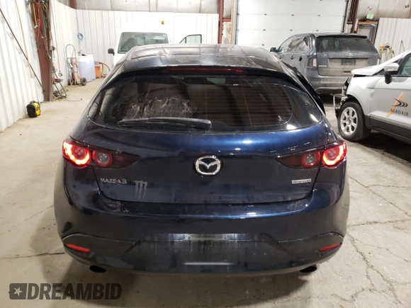 2020 Mazda Mazda3 Hatchback with VIN JM1BPALM2L1158704, listed as a Copart auction lot 46314675 with 79,588 mi miles and Salvage Title. Bid and sale history available at carsss.com. Image 6.