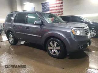2015 Honda Pilot Touring with VIN 5FNYF4H97FB063909, listed as a Copart auction lot 51971865 with 81,609 mi miles and Salvage Title. Bid and sale history available at carsss.com. Image 4.