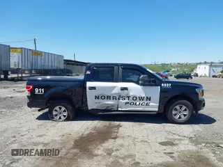 2018 Ford F-150 XL with VIN 1FTEW1E56JFC03505, listed as a IAAI auction lot 42076180 with 25,691 mi miles and . Bid and sale history available at carsss.com. Image 14.