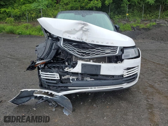 2018 Land Rover Range Rover HSE with VIN SALGS2SV3JA388696, listed as a Copart auction lot 60896105 with 57,951 mi miles and Salvage title. Bid and sale history available at DreamBid. Image 5.