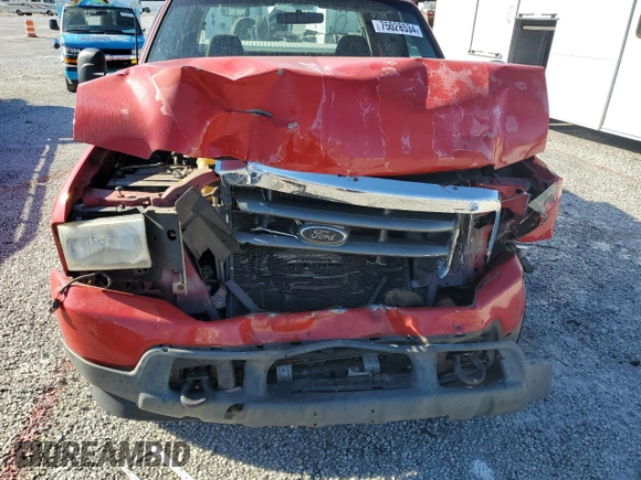 2002 Ford F-350 XL with VIN 1FTSW30S32EB72636, listed as a Copart auction lot 75028534 with 333,313 mi miles and Salvage Title. Bid and sale history available at DreamBid. Image 9.