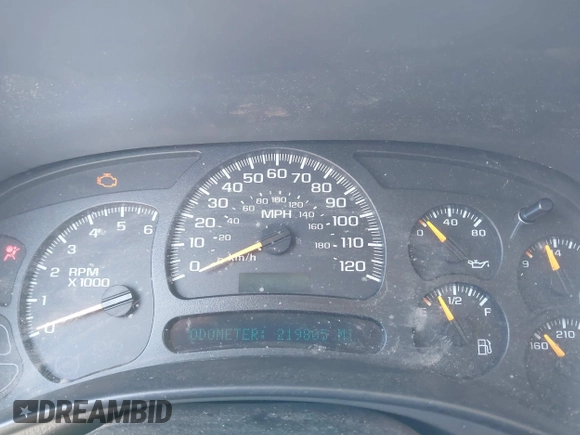 2005 Chevrolet Suburban LS with VIN 1GNEC16Z75J206837, listed as a IAAI auction lot 42826024 with 219,805 mi miles and . Bid and sale history available at DreamBid. Image 7.