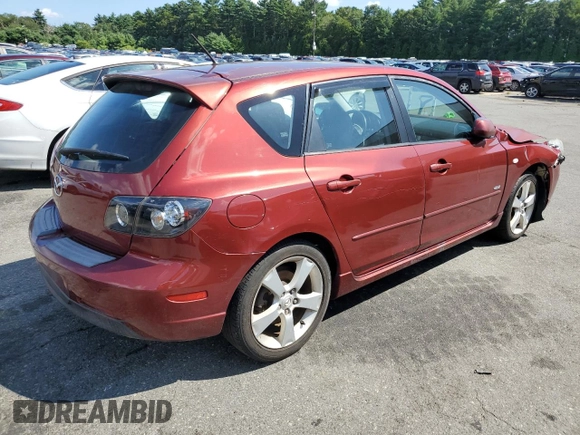 2006 Mazda 3 S Sport with VIN JM1BK144161527909, listed as a Copart auction lot 68006044 with 257,196 mi miles and Salvage Title. Bid and sale history available at DreamBid. Image 3.