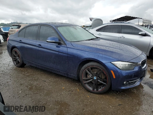 2016 BMW 3 Series 328i with VIN WBA8E9G55GNT81414, listed as a Copart auction lot 47995395 with 87,793 mi miles and Salvage Title. Bid and sale history available at carsss.com. Image 4.